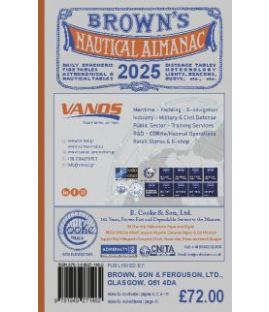 Browns Nautical Almanac 2025