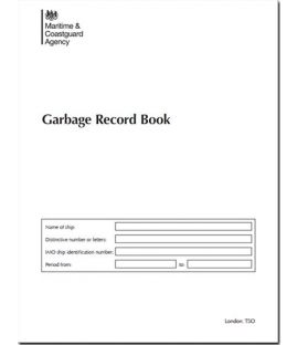 MCA Garbage Record Book