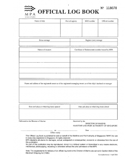 MPA Official Logbook 