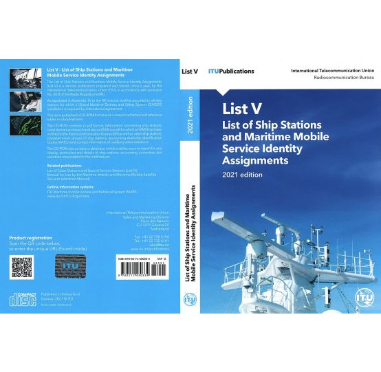 List V List of Ship Stations and Maritime Mobile Service Identity